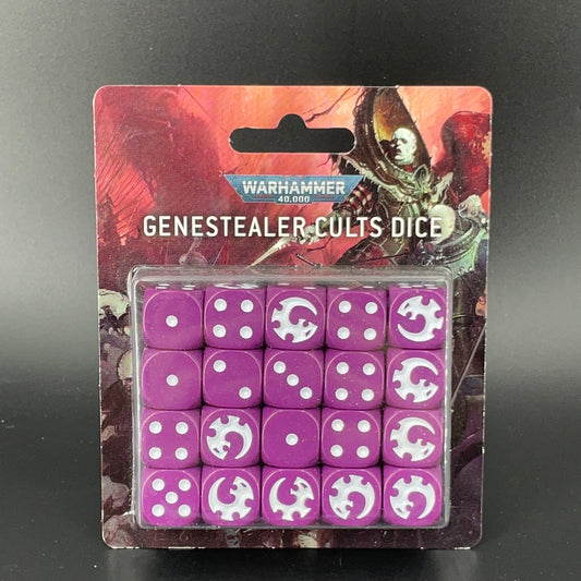 WARHAMMER 40000 DICE SET: GENESTEALER CULTS
