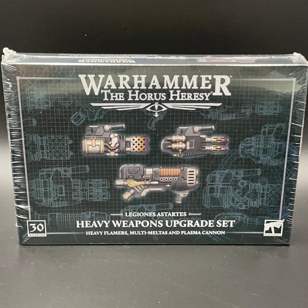 HORUS HERESY LEGIONES ASTARTES: HEAVY WEAPONS UPGRADE SET (H FLAMERS, M-MELTAS, PLASMA CANNON)