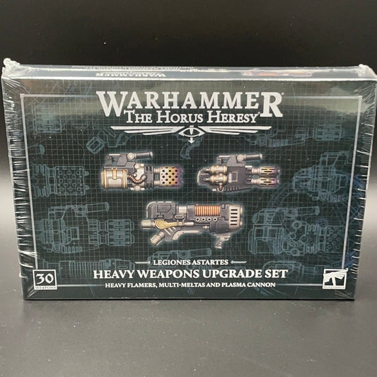 HORUS HERESY LEGIONES ASTARTES: HEAVY WEAPONS UPGRADE SET (H FLAMERS, M-MELTAS, PLASMA CANNON)
