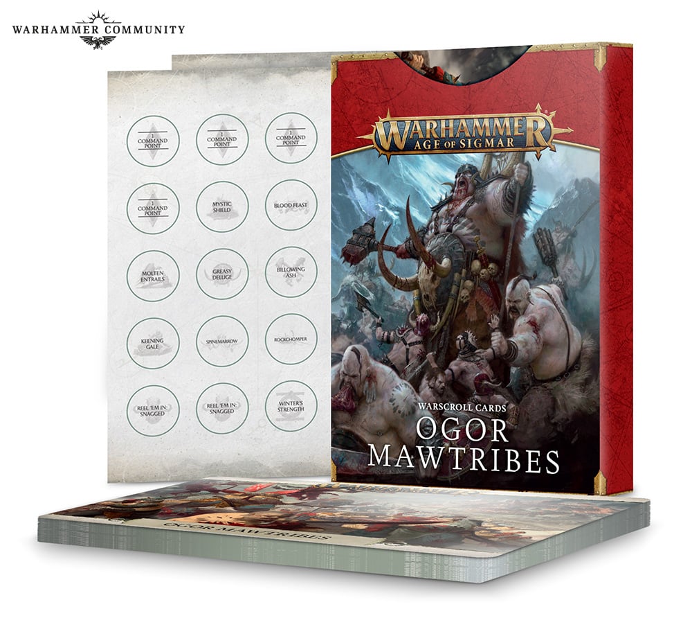 WARSCROLL CARDS: OGOR MAWTRIBES (ENG)