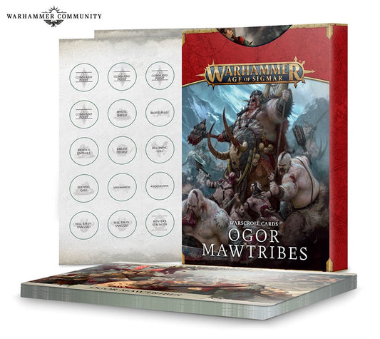 WARSCROLL CARDS: OGOR MAWTRIBES (ENG)