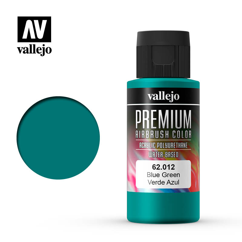 Premium Color 60ml: 62012 Blue Green