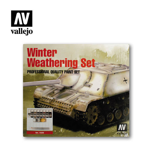 Winter Weathering (9) + 2 Brushes