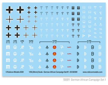 130011 - German African Campaign Set 1