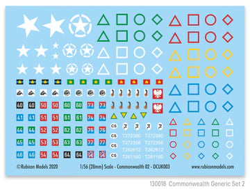 130018 - Commonwealth Generic Set 2