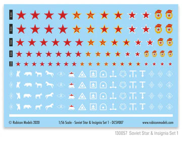 130057 - Soviet Star & Insignia Set 1