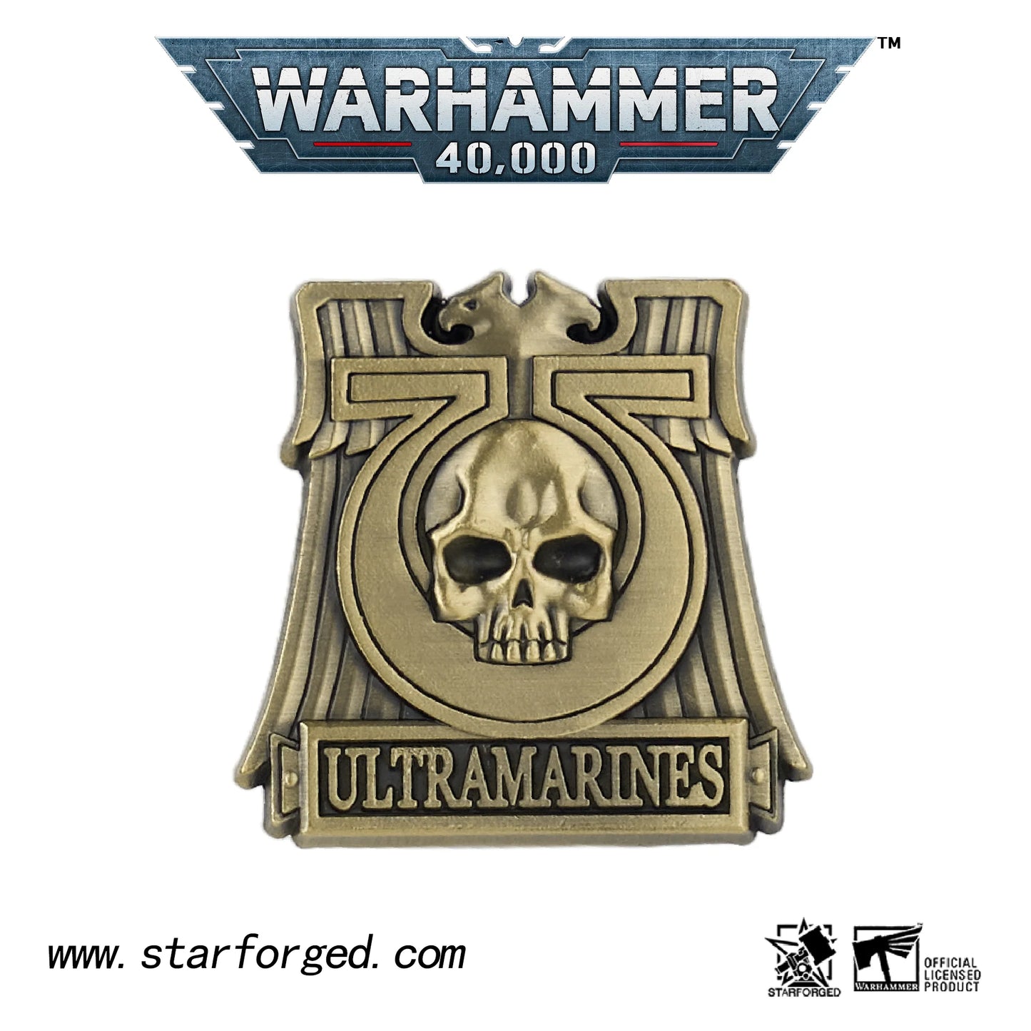 Pin Badge: Ultramarines