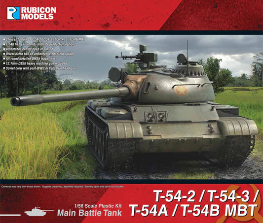 280120 - T-54-2 / T54-3 / T-54A / T-54B MBT