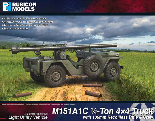 280125 - M151A1C with 106mm Recoilless Rifle