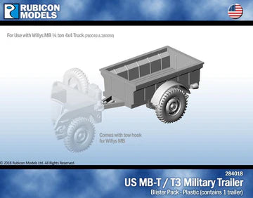 284018 - US Jeep MB-T / T3 Military Trailer