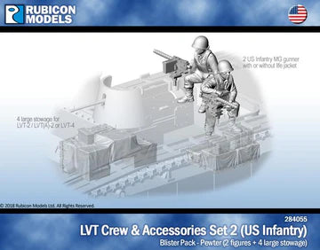 284055 - LVT Crew & Accessories Set 2 - US Infantry - With Stowage for LVT-2/LVT(A)-2/LVT4