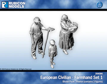 284086 - European Civilians - Farmhand Set 1 - Petwer