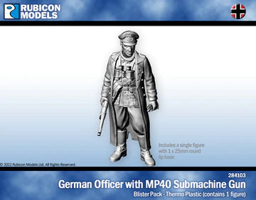 284103 - German Officer with MP40 submachine gun