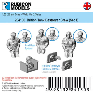 284130 - British Tank Destroyer Crew - Set 1