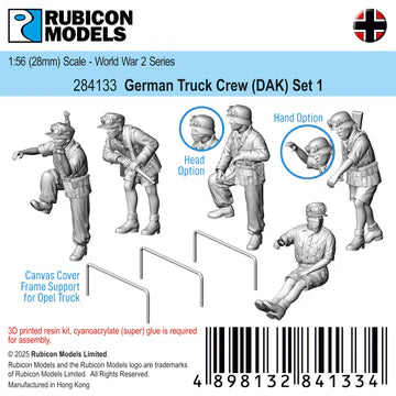 284133 - German Truck Crew (DAK) Set 1