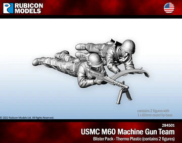 284501 - US Marine Corps M60 Machine Gun Team