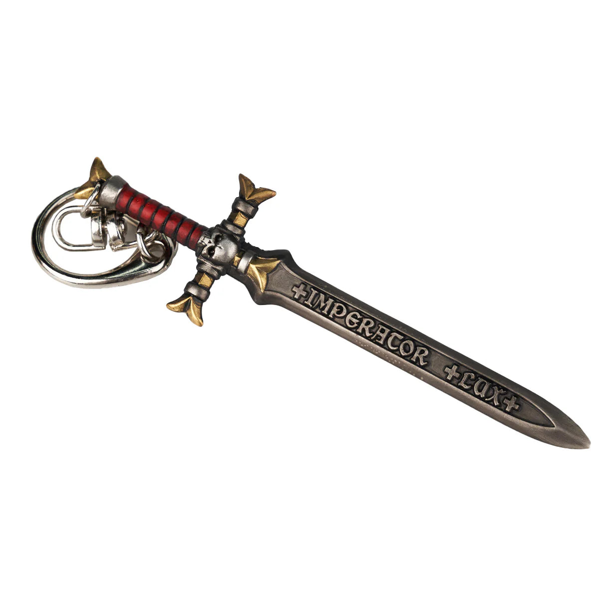 Keychain: Black Templars Emperor's Champion Black Sword (Colour)