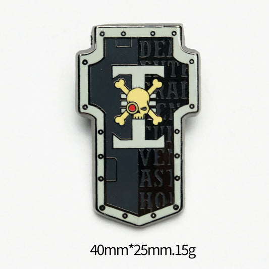 Chapter Shields Pin Badge: Death Watch