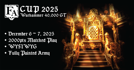 FA CUP 2025 Warhammer 40,000 Grand Tournament Ticket