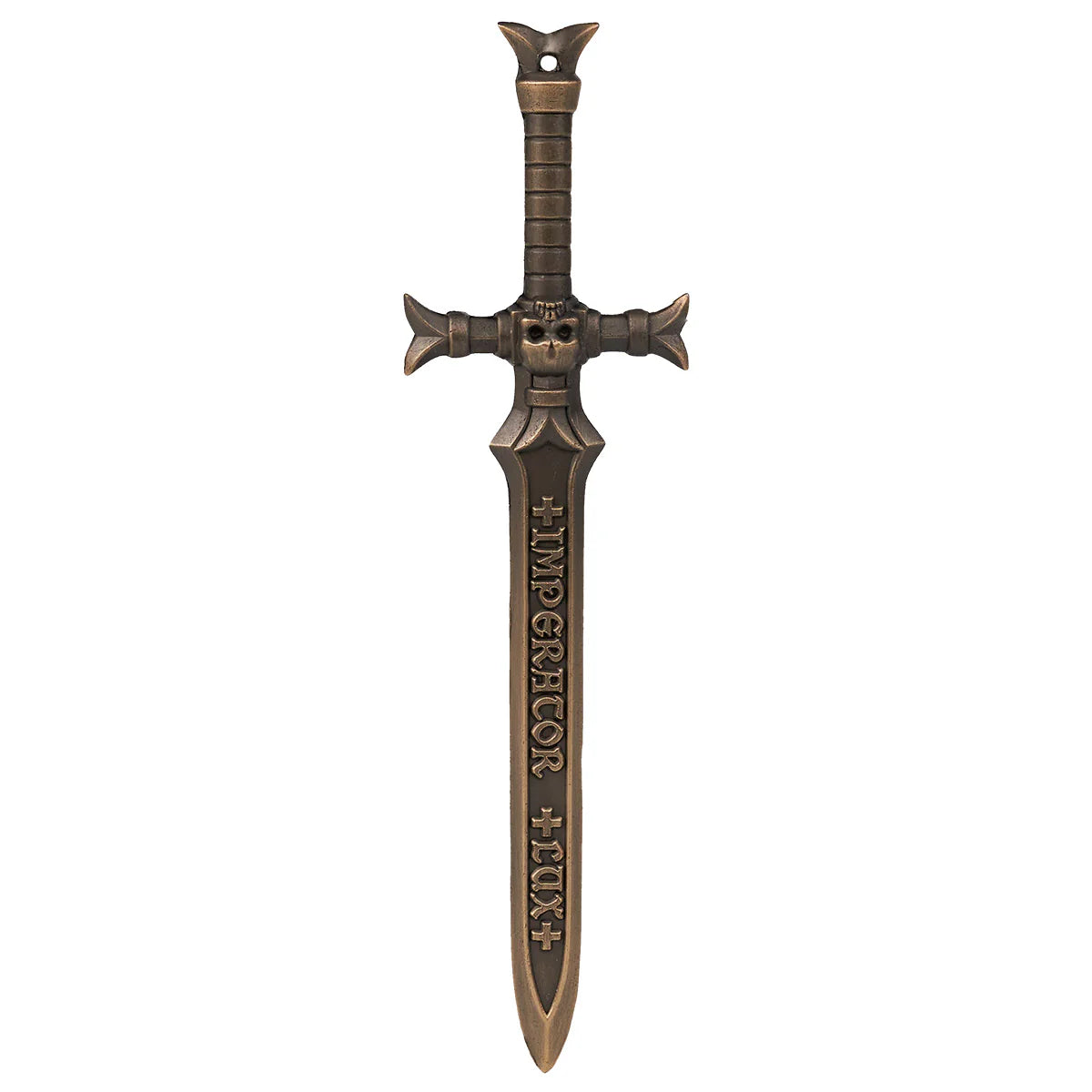 Keychain: Black Templars Emperor's Champion Black Sword (Bronze)