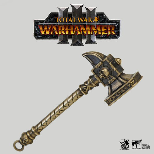 Total War Warhammer III Ghal Maraz Keychain