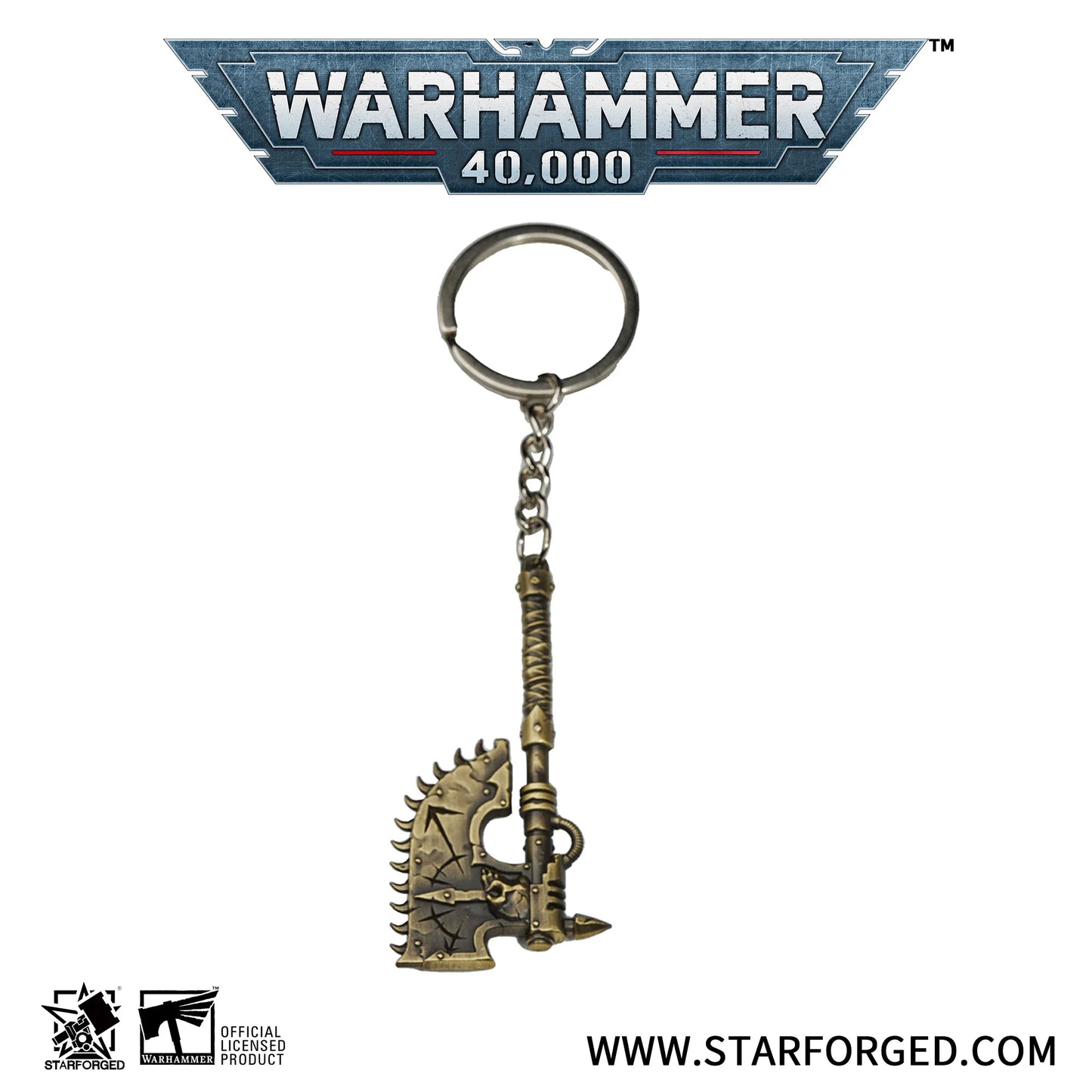 Keychain: Chaos Space Marine Chainaxe