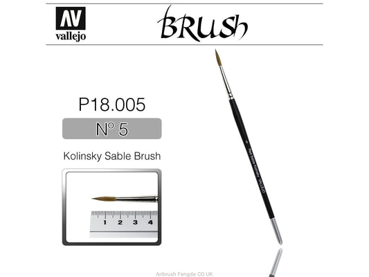 Kolinsky Sable Brush No.5