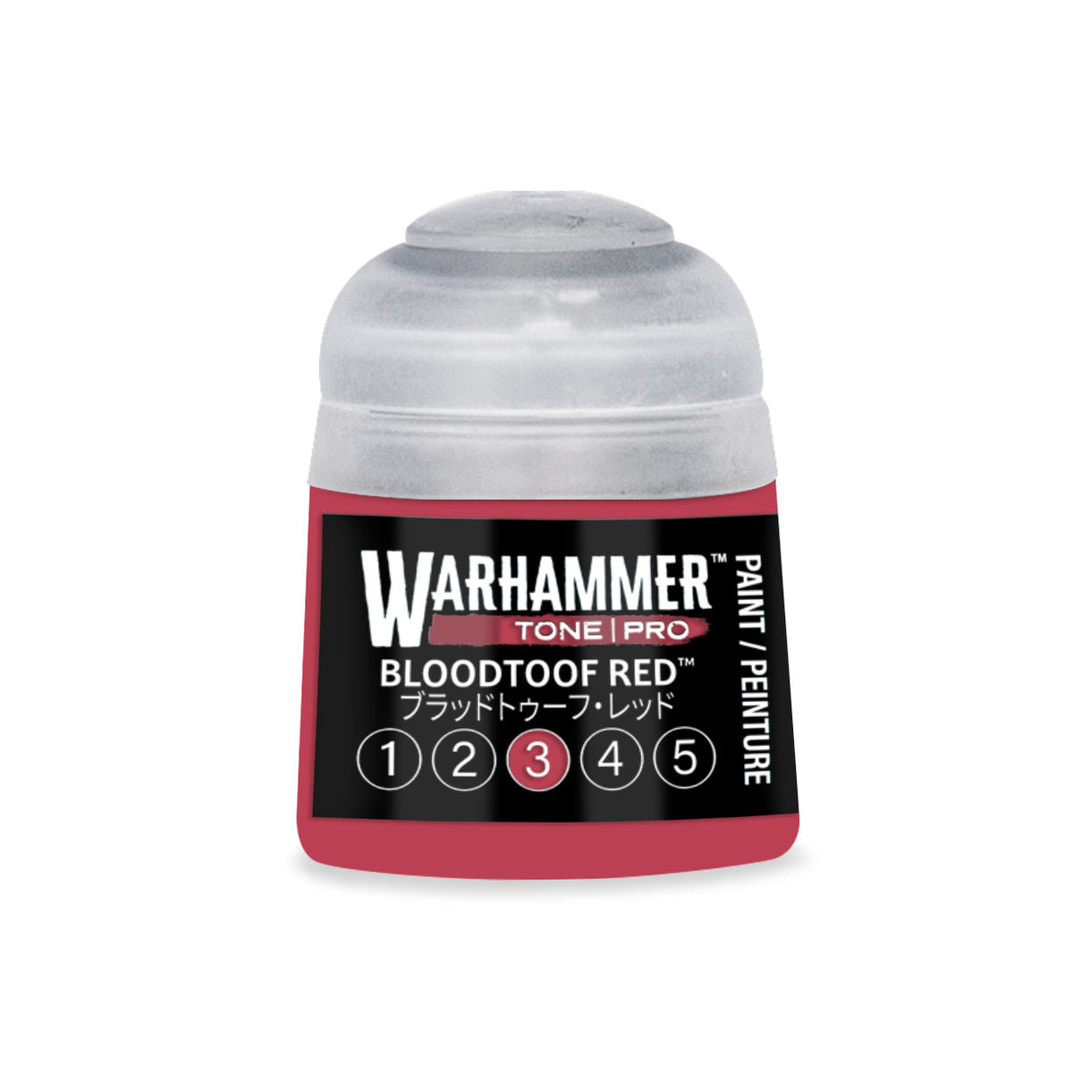 WARHAMMER PRO TONE: BLOODTOOF RED 3 (12ML)