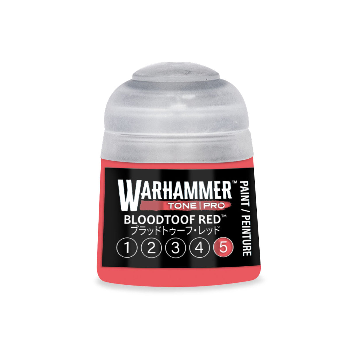 WARHAMMER PRO TONE: BLOODTOOF RED 5 (12ML)