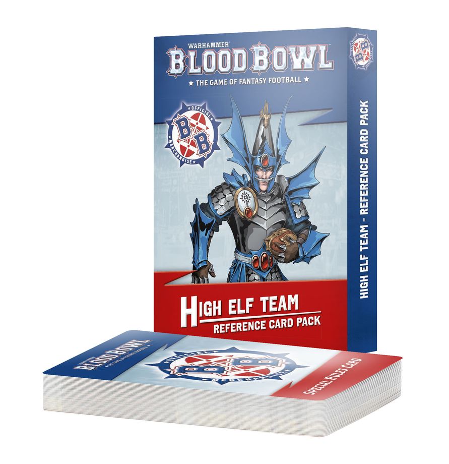 BLOOD BOWL TEAM REFERENCE CARDS: HIGH ELF