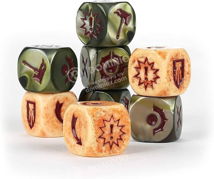 WARHAMMER UNDERWORLDS BEASTGRAVE DICE SET: THE GRYMWATCH