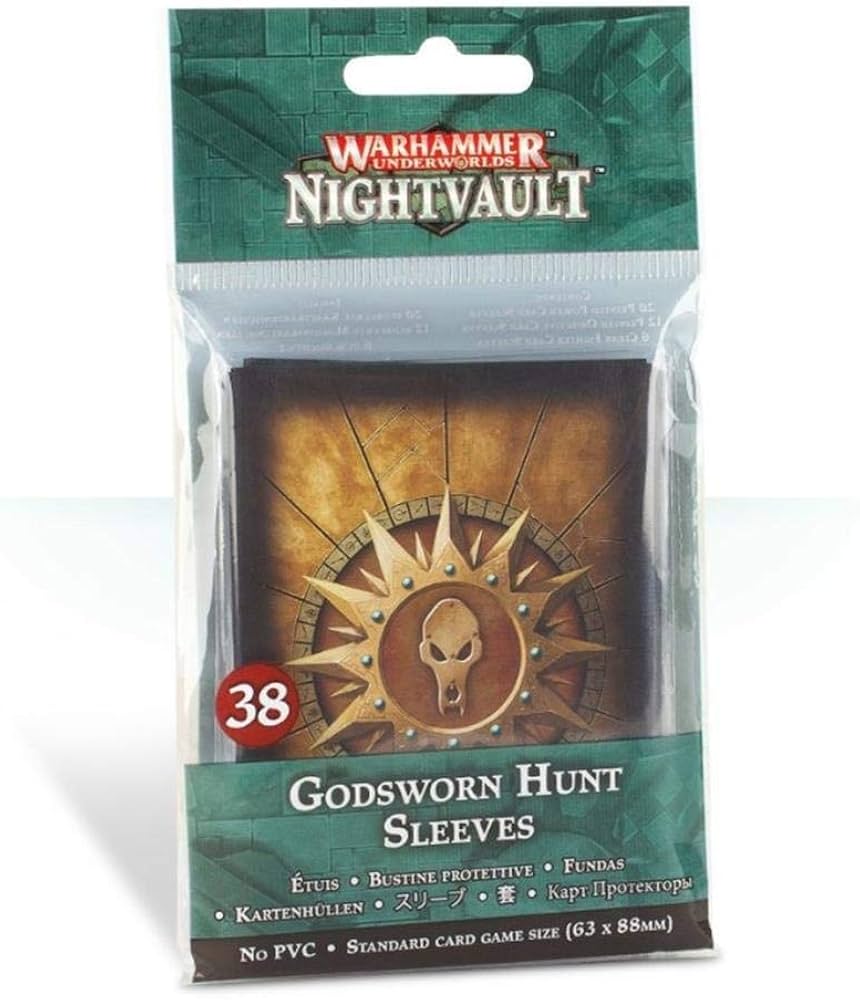 WARHAMMER UNDERWORLDS NIGHTVAULT SLEEVES: GODSWORN HUNT