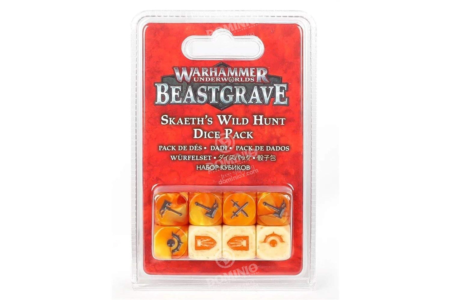 WARHAMMER UNDERWORLDS BEASTGRAVE DICE SET: SKAETH’S WILD HUNT