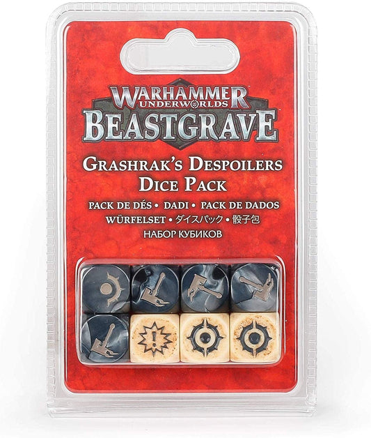 WARHAMMER UNDERWORLDS BEASTGRAVE DICE SET: GRASHRAK’S DESPOILERS