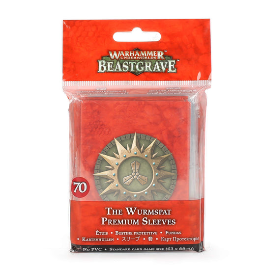 WARHAMMER UNDERWORLDS BEASTGRAVE SLEEVES: THE WURMSPAT