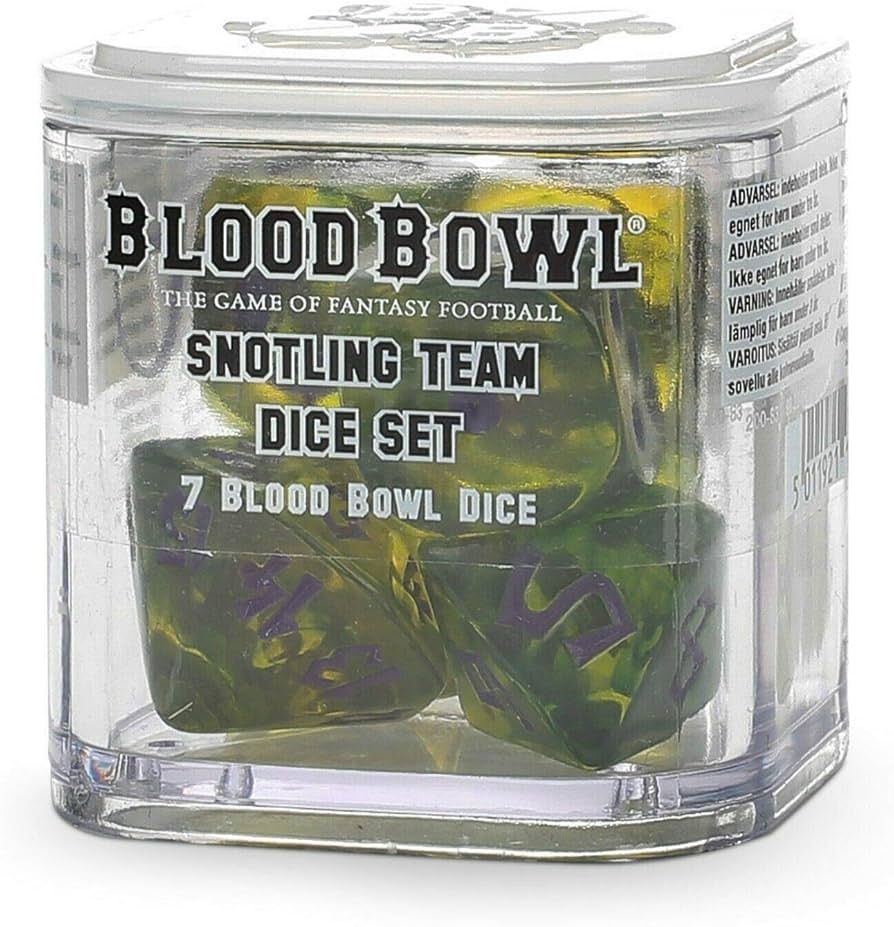 BLOOD BOWL DICE SET: SNOTLING TEAM