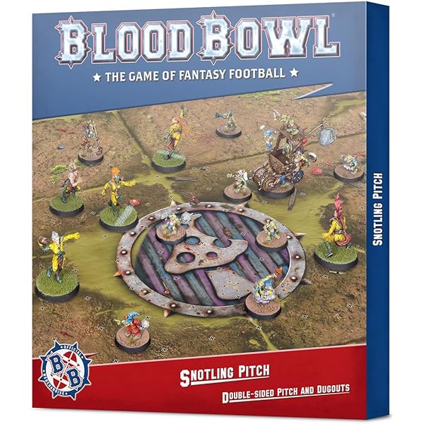 BLOOD BOWL PITCH & DUGOUTS: SNOTLING