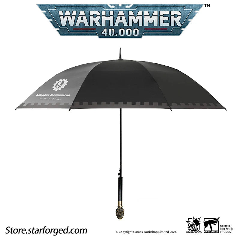 Themed Umbrella: Adeptus Mechanicus Omnissian Staff