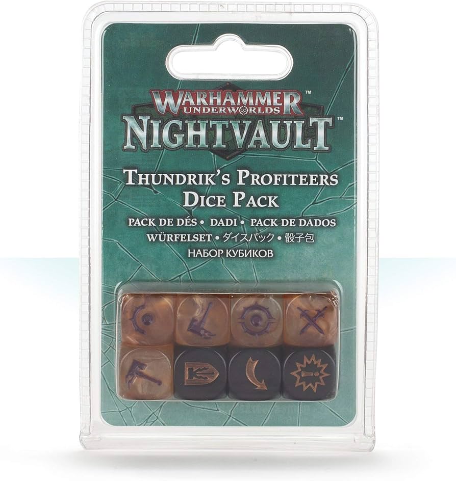 WARHAMMER UNDERWORLDS NIGHTVAULT DICE SET: THUNDERIK’S PROFITEERS