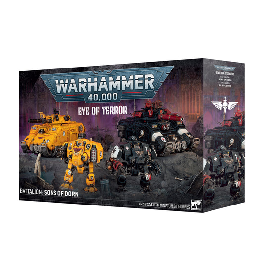 WARHAMMER 40000 EYE OF TERROR BATTALION: SONS OF DORN