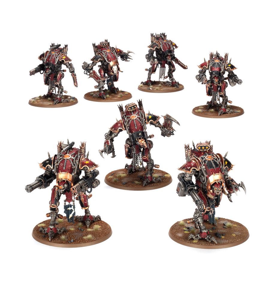 WARHAMMER 40000 BATTLEFORCE: CHAOS KNIGHTS HOUNDPACK LANCE