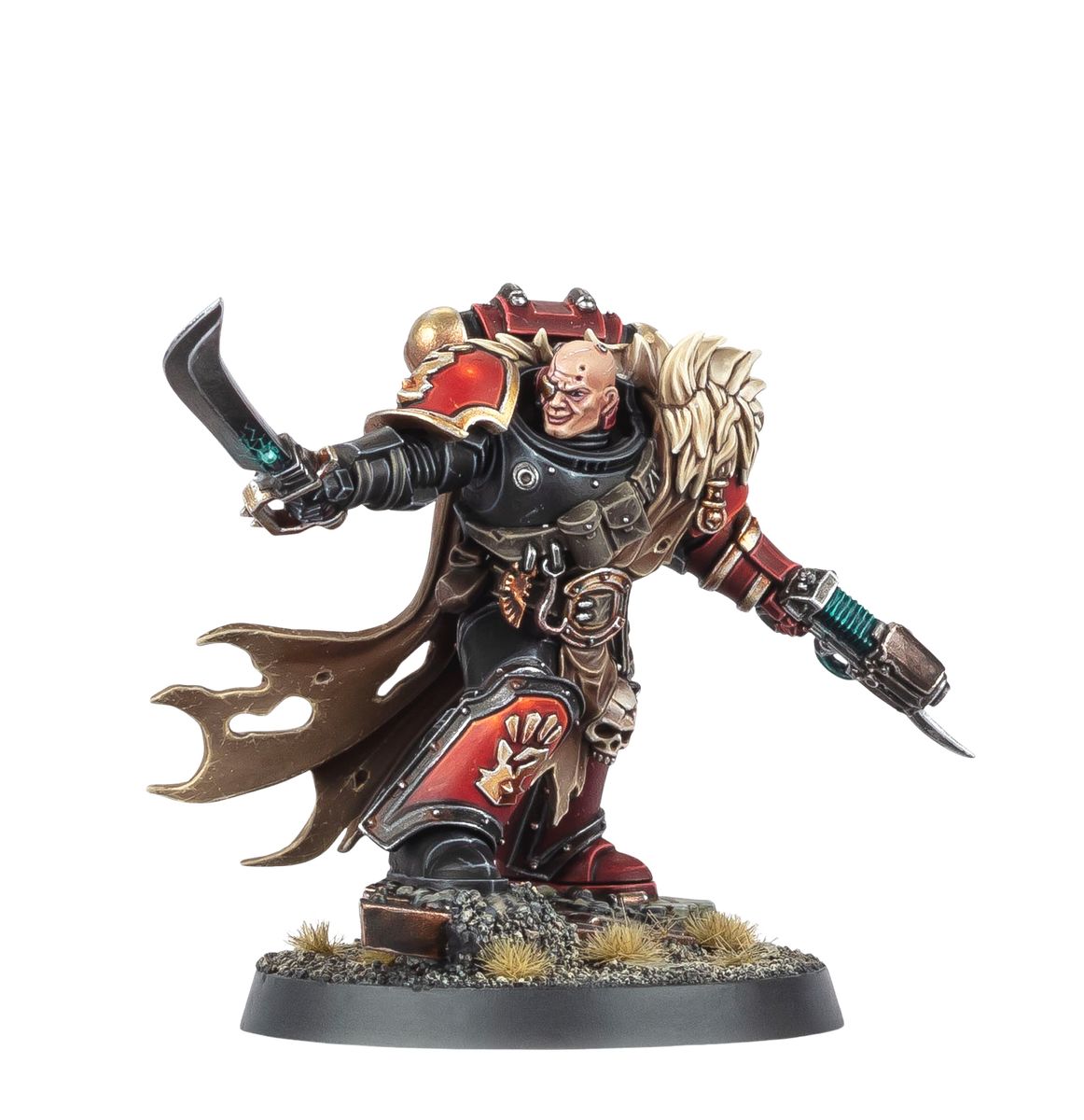 CHAOS SPACE MARINES: RED CORSAIRS REAVE-CAPTAIN
