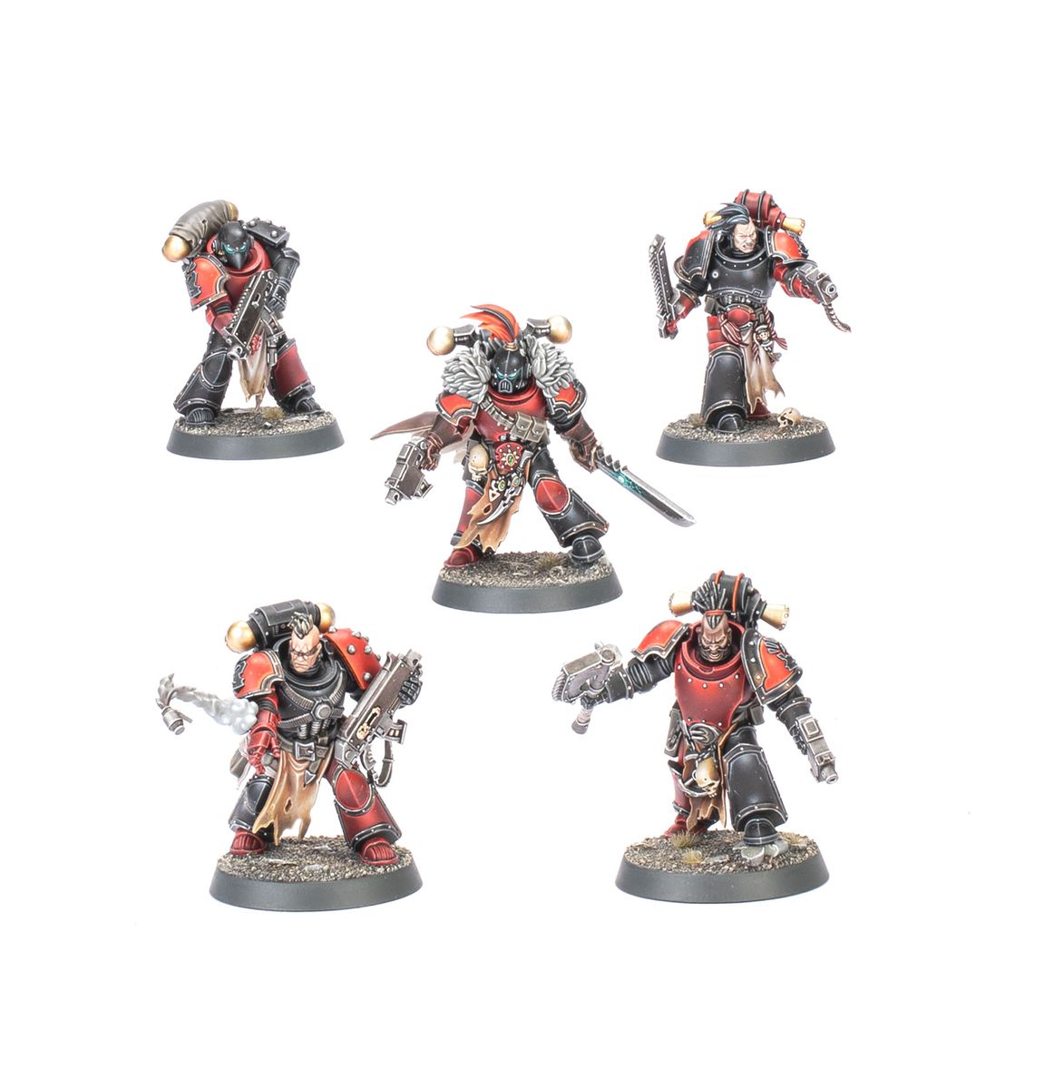 CHAOS SPACE MARINES: RED CORSAIRS RAIDERS