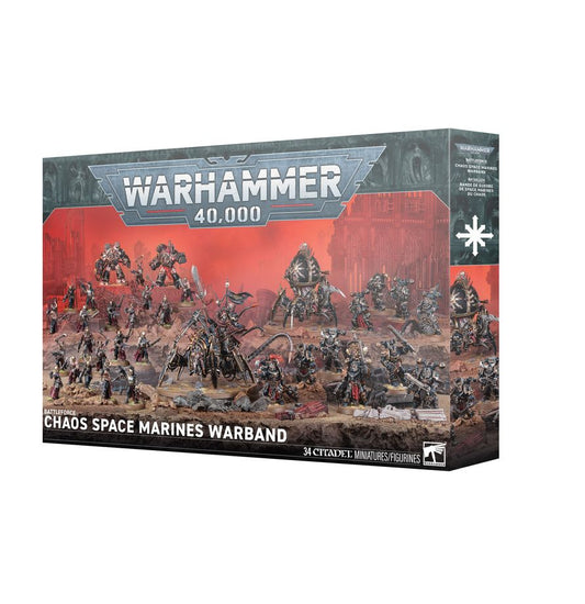 WARHAMMER 40000 BATTLEFORCE: CHAOS SPACEMARINES WARBAND
