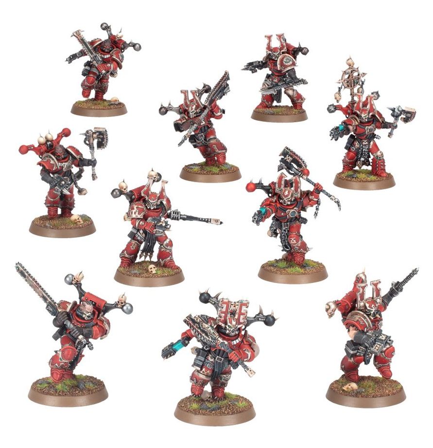 WARHAMMER 40000 BATTLEFORCE: WORLD EATERS KHORNE DAEMONKIN