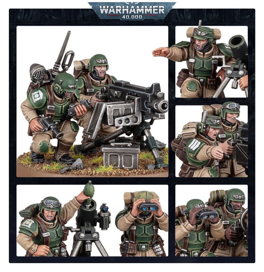 ASTRA MILITARUM: CADIAN HEAVY WEAPON SQUAD