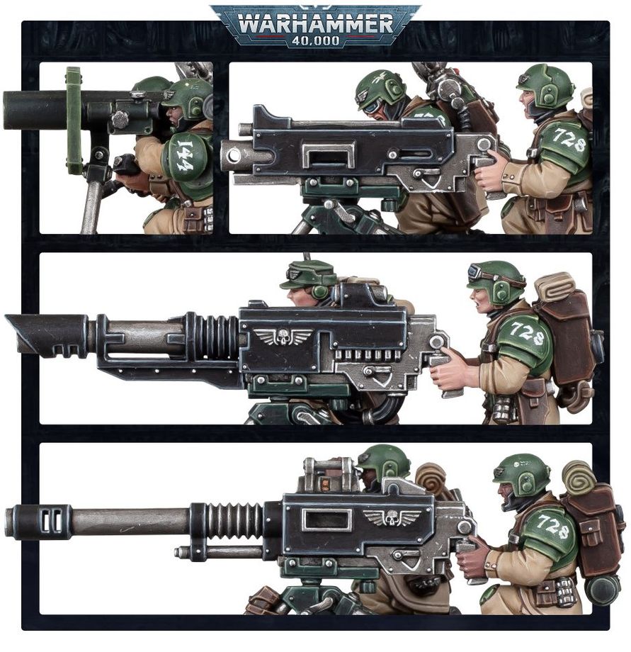 ASTRA MILITARUM: CADIAN HEAVY WEAPON SQUAD