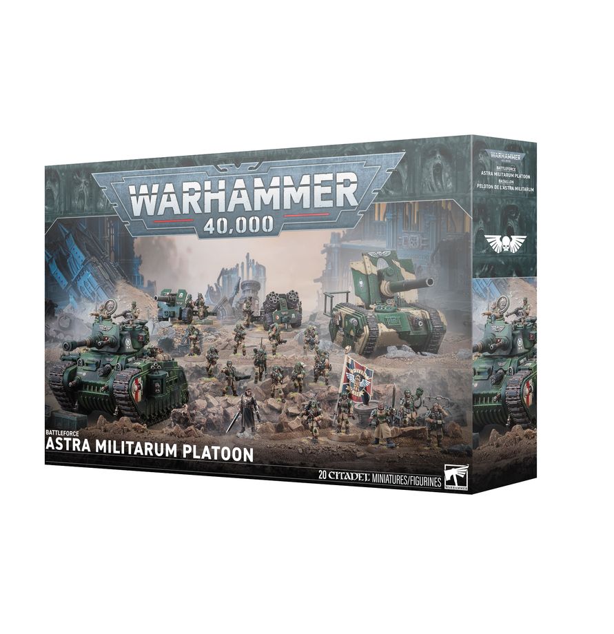 WARHAMMER 40000 BATTLEFORCE: ASTRA MILITARUM PLATOON