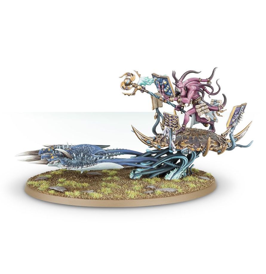 AGE OF SIGMAR BATTLEFORCE: DISCIPLES OF TZEENTCH WARPFLAME CAVALCADE