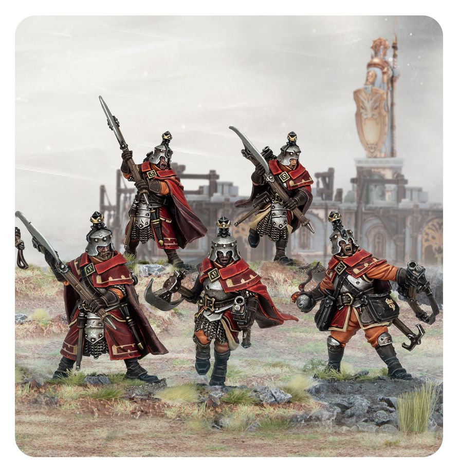 CITIES OF SIGMAR: FREEGUILD GRENADIERS